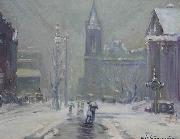 Arthur Clifton Goodwin Copley Square oil painting reproduction